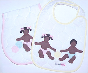 Bib & Burp Pad Gift Set